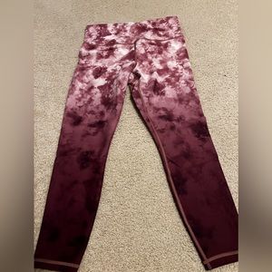 Athleta Elevation Printed 7/8 Tight